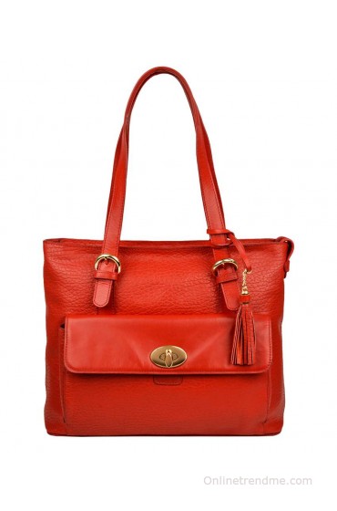 Hidesign SB Osiris 02 Red Leather Shoulder Bag